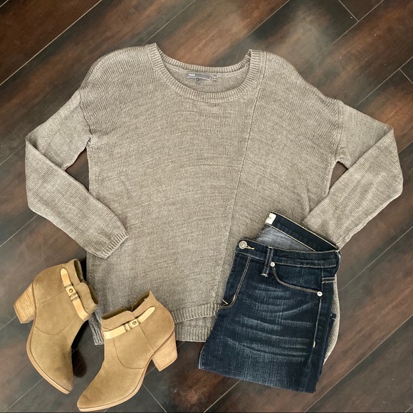 Vince Sweaters - 🍉 VINCE Linen Crew Neck Sweater